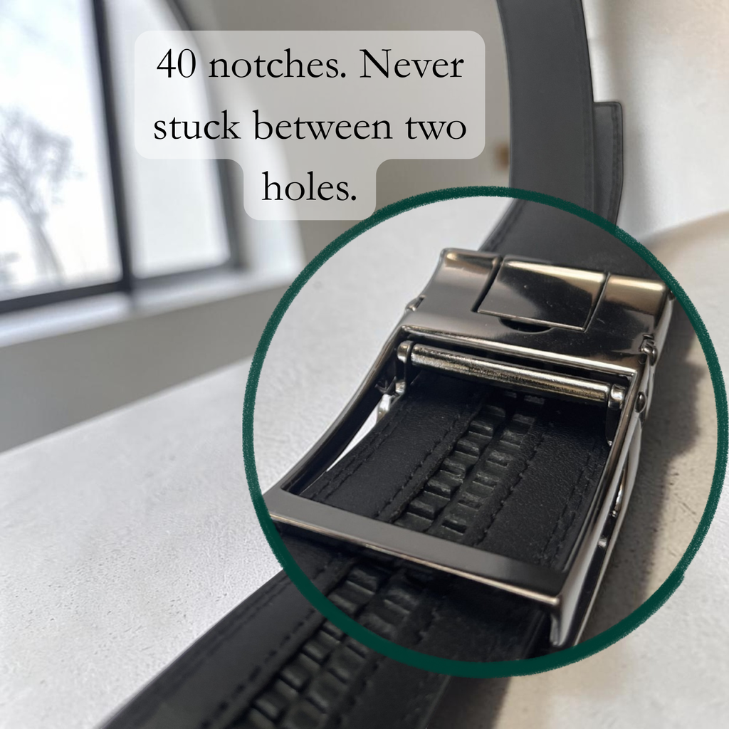 Big and Tall Ratchet Belt - Always Your Fit.