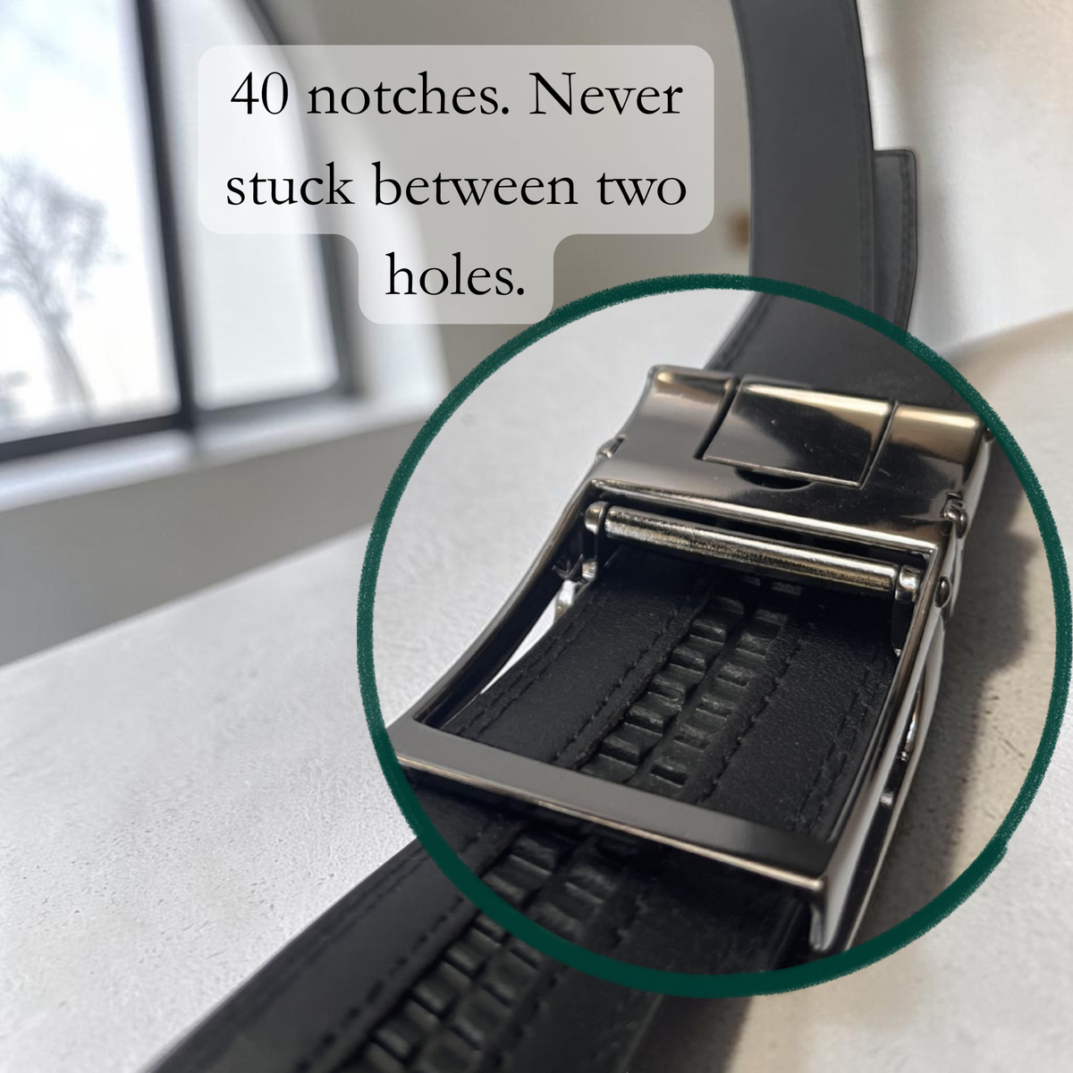 Big and Tall Ratchet Belt - Always Your Fit.